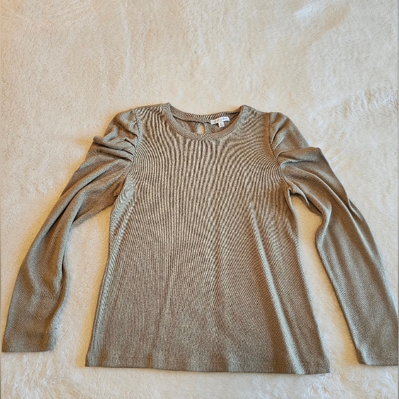 Ophelia Roe Light Weight Sweater, XL, Olive/Crocodile Green - Picture 3 of 5